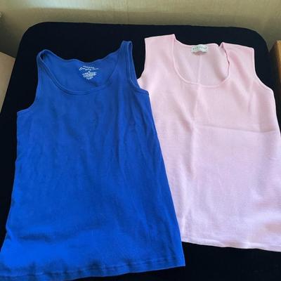 LADIES VESTS AND TANK TOPS SIZE LARGE