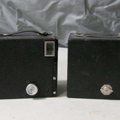 2 Antique Kodak Brownie Cameras