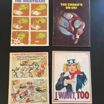 4 MAD MAGAZINES