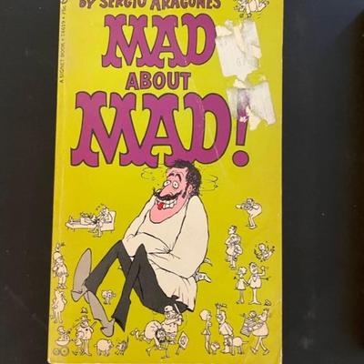 "MAD ABOUT MAD" AND "BURNING MAD" POCKET BOOKS