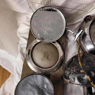Vintage automobile parts