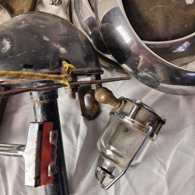Vintage automobile parts