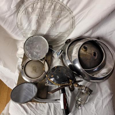 Vintage automobile parts