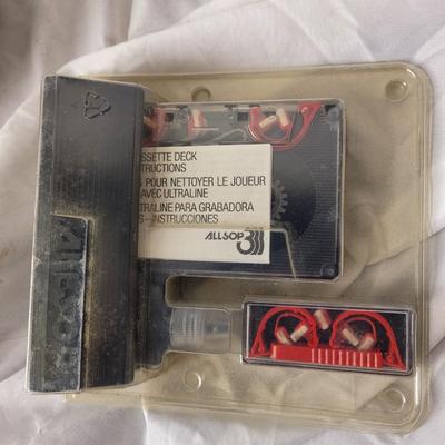 4 brand new TDK D90 cassette tapes and cassette player head cleaner