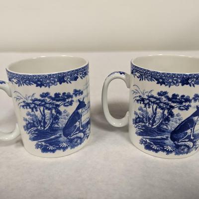 Spode Blue Room Aesops Fables Mugs