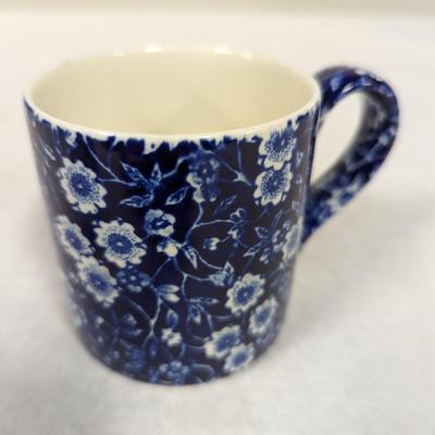 Calico Burleigh Mug Staffordshire England