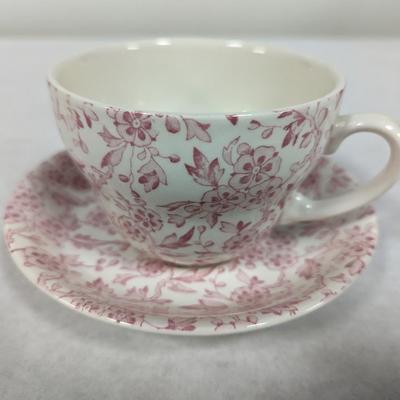 Arden Burleigh Staffordshire England Cup & Saucer