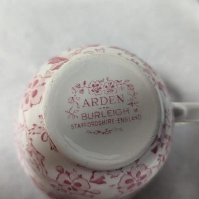 Arden Burleigh Staffordshire England Cup & Saucer