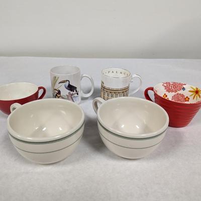 Starbucks Tea Forte Homer Laughlin Buckingham Mugs