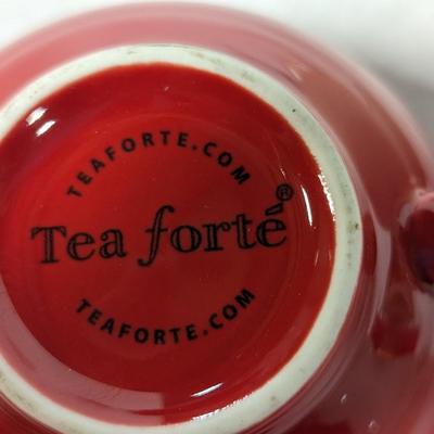 Starbucks Tea Forte Homer Laughlin Buckingham Mugs