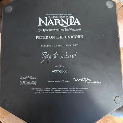 Weta The Chronicles Of Narnia Peter And The Unicorn