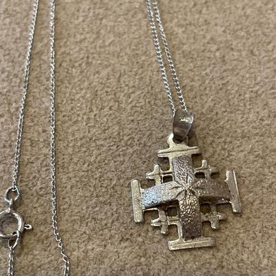 Jerusalem 925 pendant and chain