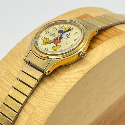 LOT 81J: Vintage Mickey Mouse Watch- Runs!