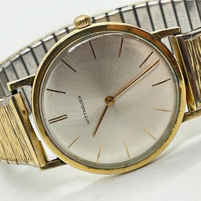 LOT 124J: 14K Gold Filled Wittnauer Watch