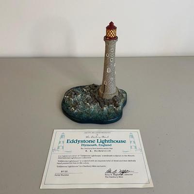 Lighthouse - Eddystone Lighthouse - The Danbury Mint