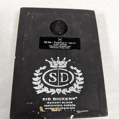 Sid Dickens Memory Blocks Taurus Zodiac Sign
