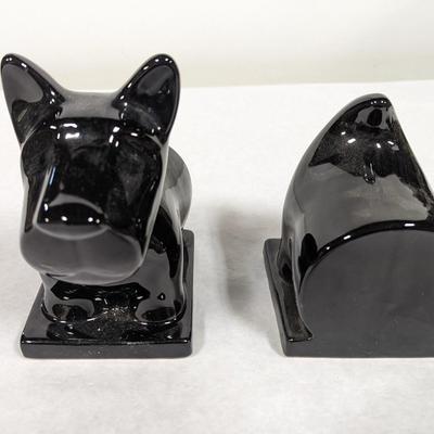 Scottie Ceramic Bookends