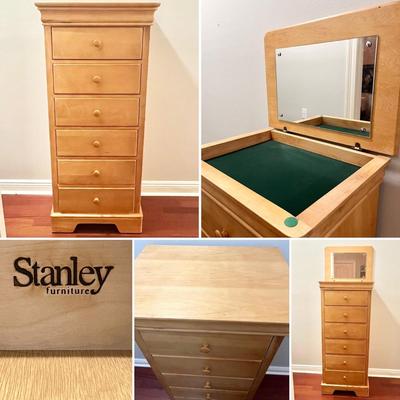 STANLEY FURNITURE ~ Solid Pine Four (4) Piece Furniture Set