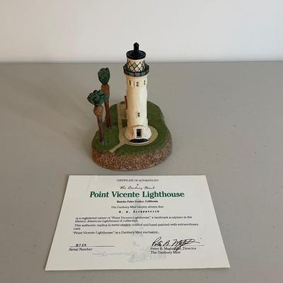 Point Vicente Lighthouse - The Danbury Mint