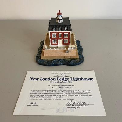 New London Ledge Lighthouse - The Danbury Mint