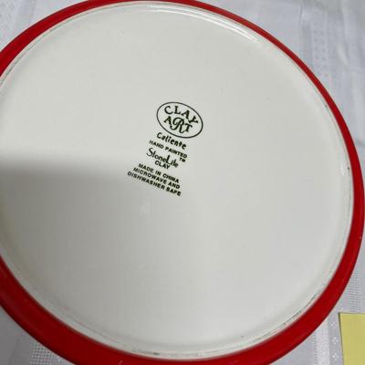 Clay Art Tortilla server