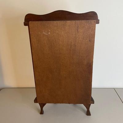 Miniature Bow Front China Cabinet