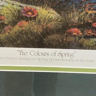 Terry Redlin " The Colours of Spring " Lithograph