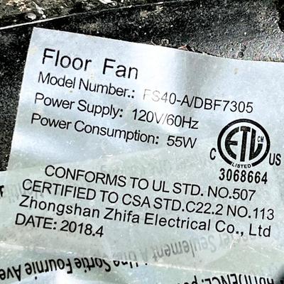 Heavy Metal 3-Speed Oscillating Floor Fan ~ Designed To Resemble A Tree