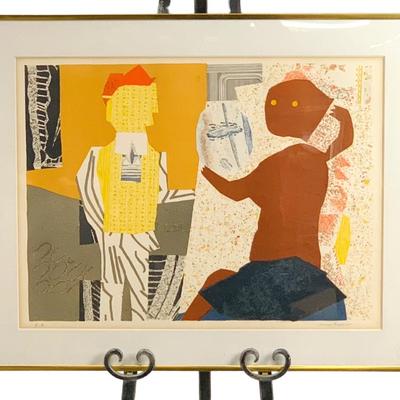 "Twentieth Century" Painting by Max Papart French 1911-1994