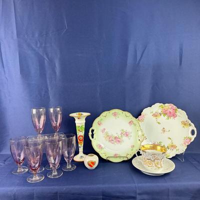 1015 Vintage Pottery & Glassware Set