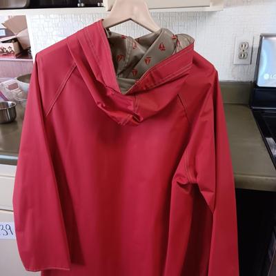 LADIES LEATHER JACKET, REVERSIBLE RAINCOAT AND LIGHT JACKET