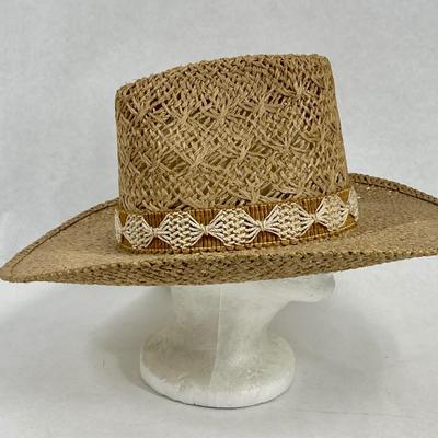 Straw Cowboy Hat New West by Bailey size 7 1/8