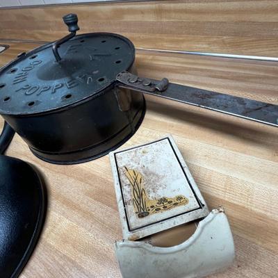 Cookware & match safe