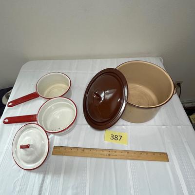 Vintage granite ware