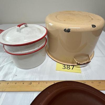 Vintage granite ware