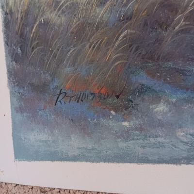 2 SIGNED OIL PAINTINGS