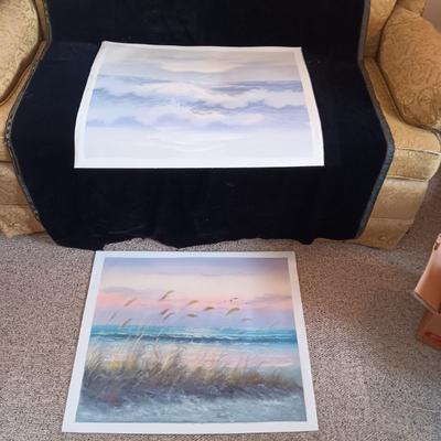 2 SIGNED OIL PAINTINGS