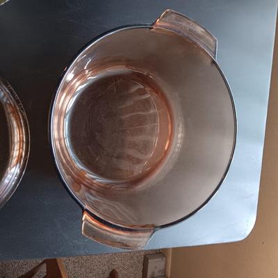 CROCK POT, LARGE BOWL AND STOCK POT