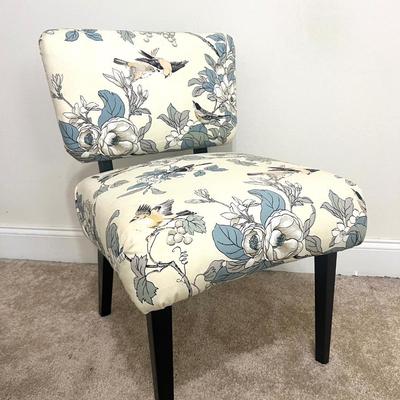 Upholstered Accent Chair~ Read Details