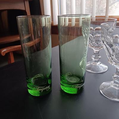 SALEM SLIM LIGHTS AND OTHER GLASSES, UNITED AIRLINE CARDS AND MORE