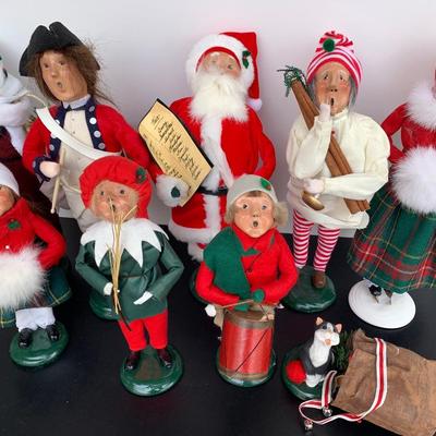 Byers Choice Christmas Figurines Lot