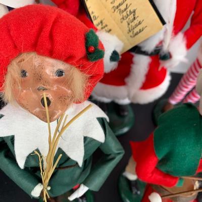 Byers Choice Christmas Figurines Lot