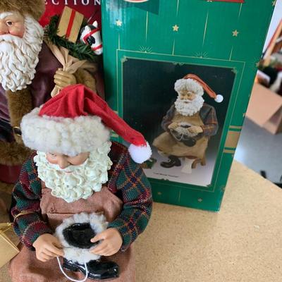 Clothtique @ Others Christmas Figurines - Some In Boxes