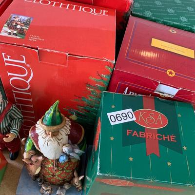 Clothtique @ Others Christmas Figurines - Some In Boxes