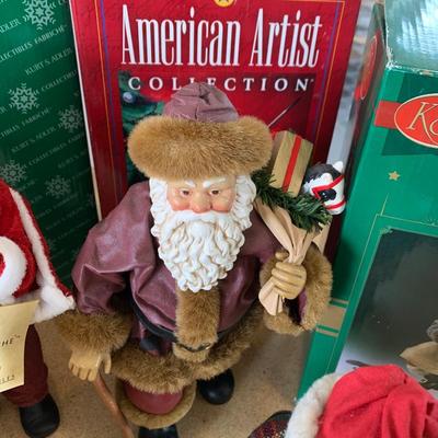 Clothtique @ Others Christmas Figurines - Some In Boxes