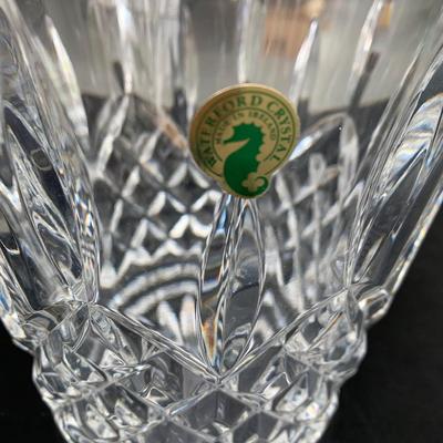 Waterford Crystal Ice Bucket & Raised Dish Lot
