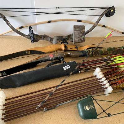 Compound Bear Super Kodiak Black Hawk Archery Hunting Lot