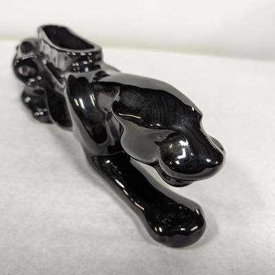 1953 Royal China & Novelty Co. Ceramic Black Panther Planter