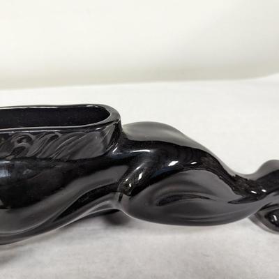 1953 Royal China & Novelty Co. Ceramic Black Panther Planter