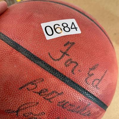 John Wooden UCLA Signed Basketball